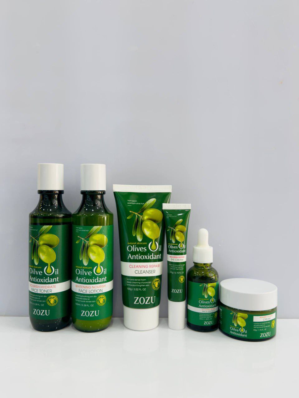 پک مراقبتی پوست عصاره روغن زیتون زوزو