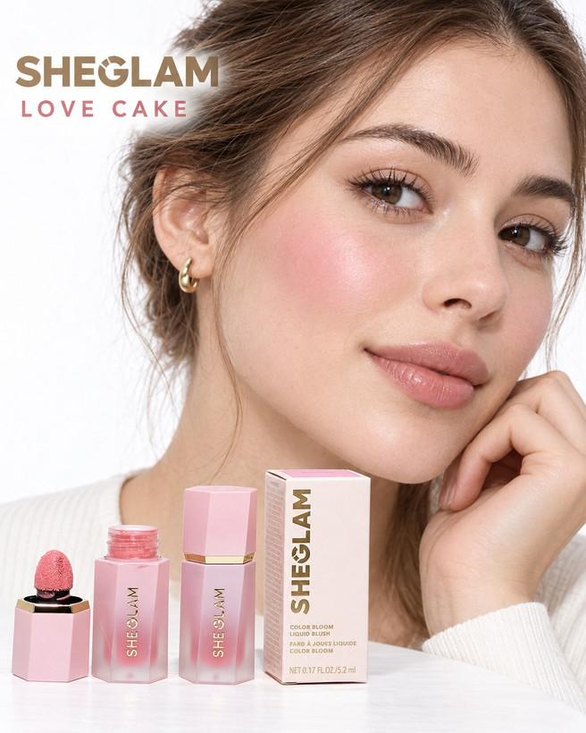 رژگونه لاو کیک شیگلم | SHEGLAM Love Cake Blush