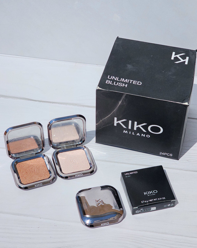 پک رژگونه و هایلایتر پودری KIKO MILANO