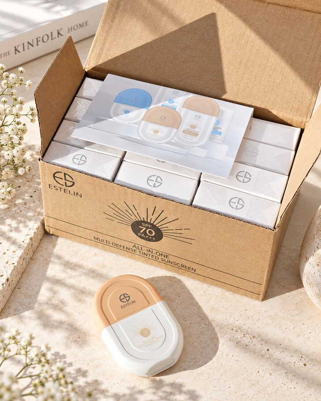 ضدآفتاب رنگی استلین SPF 70