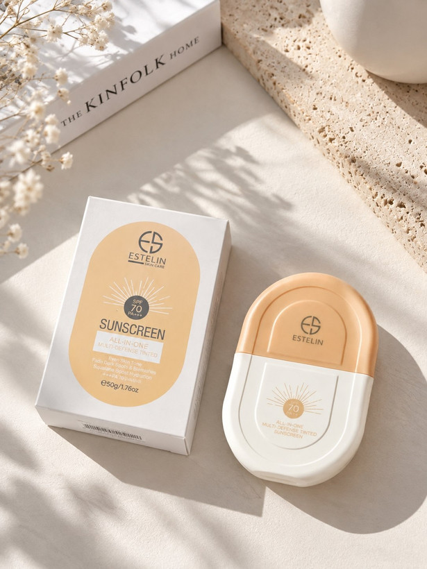 ضدآفتاب رنگی استلین SPF 70